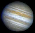 Hubblefoto van Jupiter